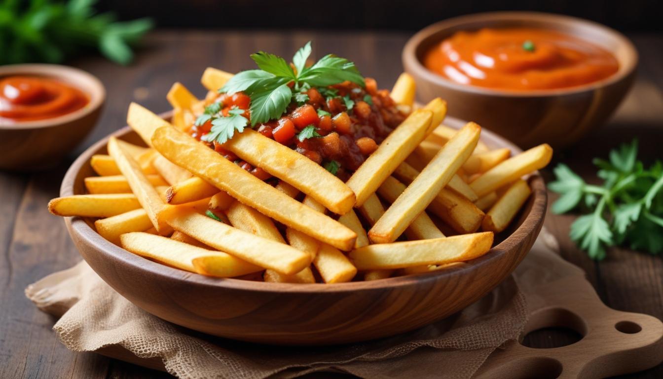 Lezzetli Patates Kızartması: Özel Baharat Karışımı ile