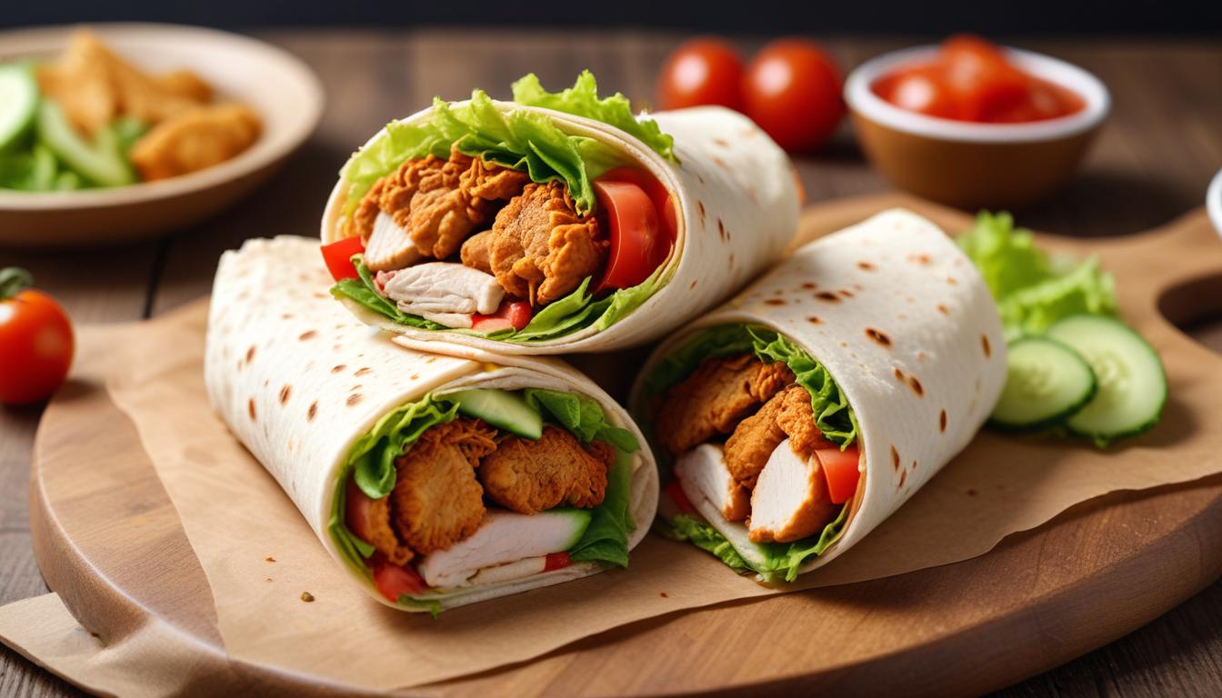Çıtır Tavuklu Wrap Tarifi